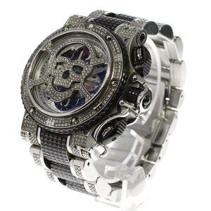 AQUANAUTIC Sub Commander KRP32NGR2RSKLS03SH skull diamond Automatic Men's_713933